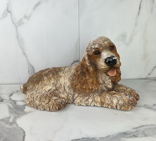 1986 homco cocker spaniel - homco, dog