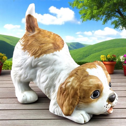 Vtg puppy dog - puppy, figurine